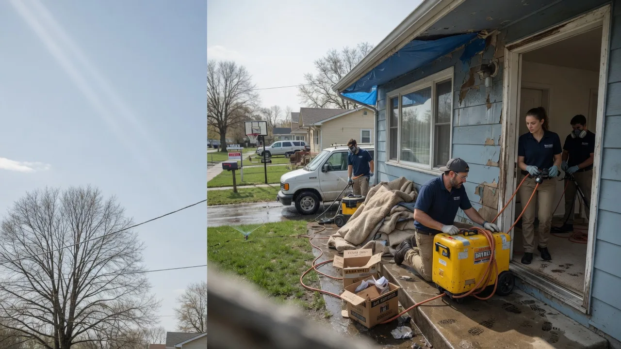 Basement Flood Cleanup in Washington, PA near me